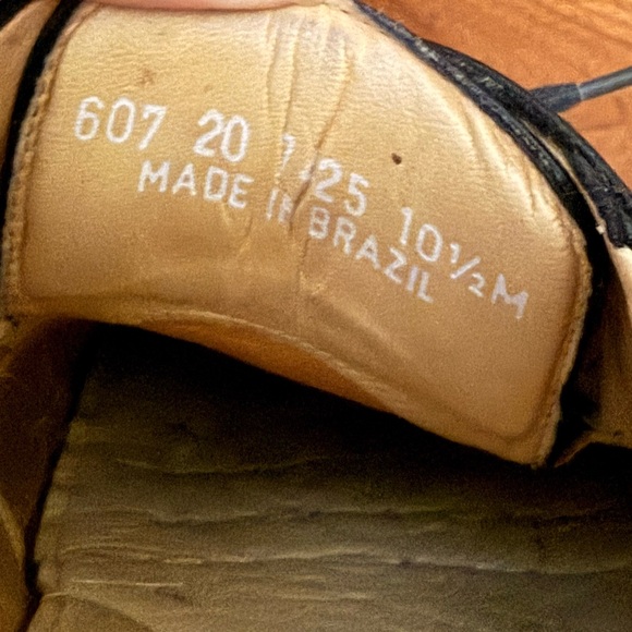 Johnston & Murphy Black Leather Oxfords - Picture 3 of 6